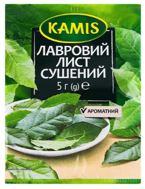 Лавровий лист Kamis 5 г